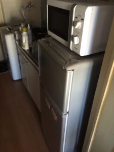 冷蔵庫　レンジ