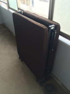 葛飾区で折りたたみベッドを回収しました。