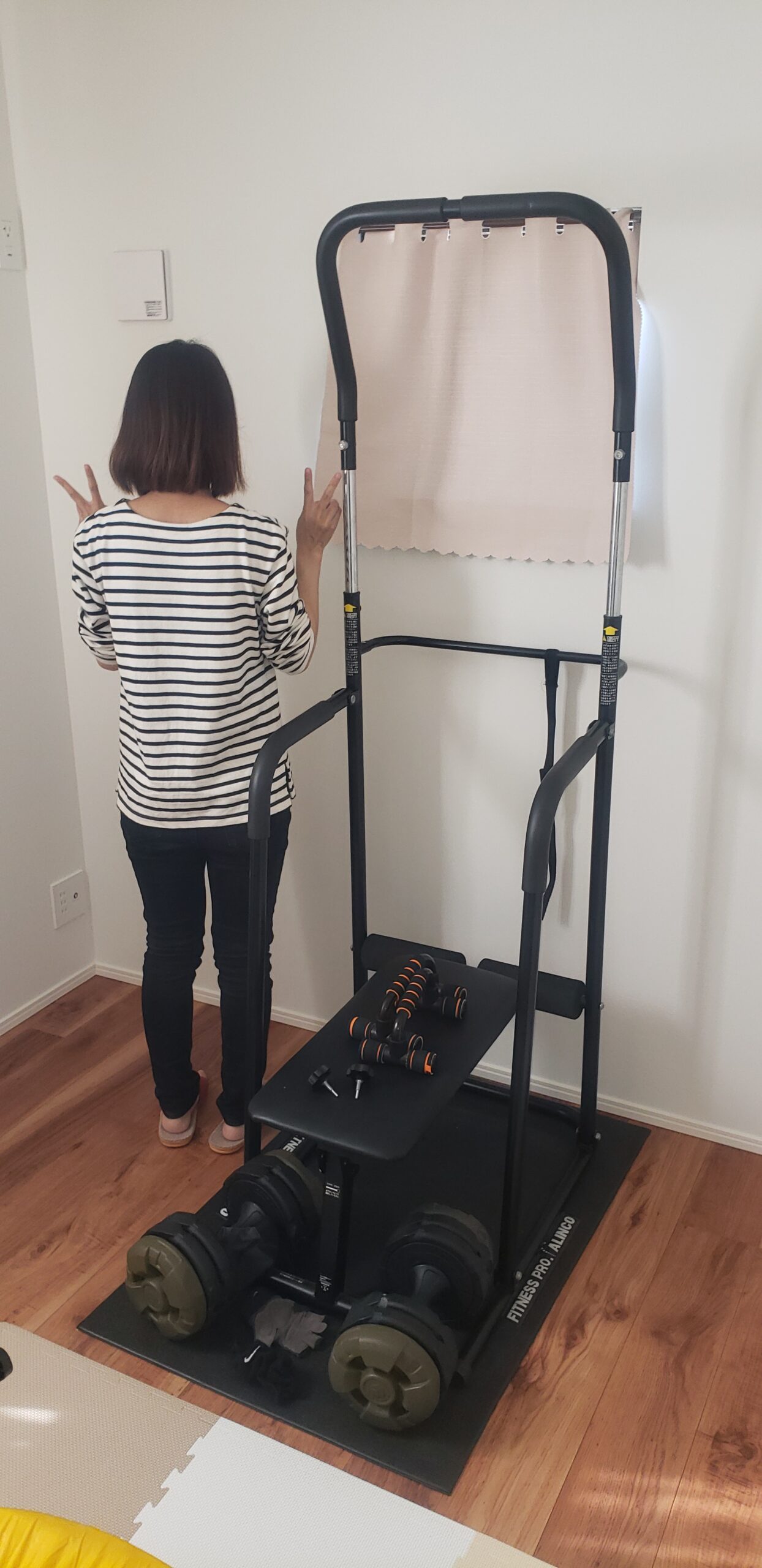 ぶら下がり健康器処分を葛飾区で承りました！ - お客様の声
